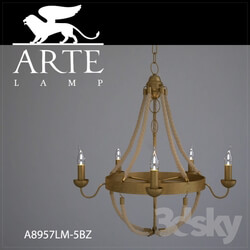 Ceiling light - Chandelier ArteLamp A8957LM-5BZ 