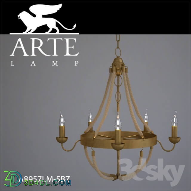 Ceiling light - Chandelier ArteLamp A8957LM-5BZ