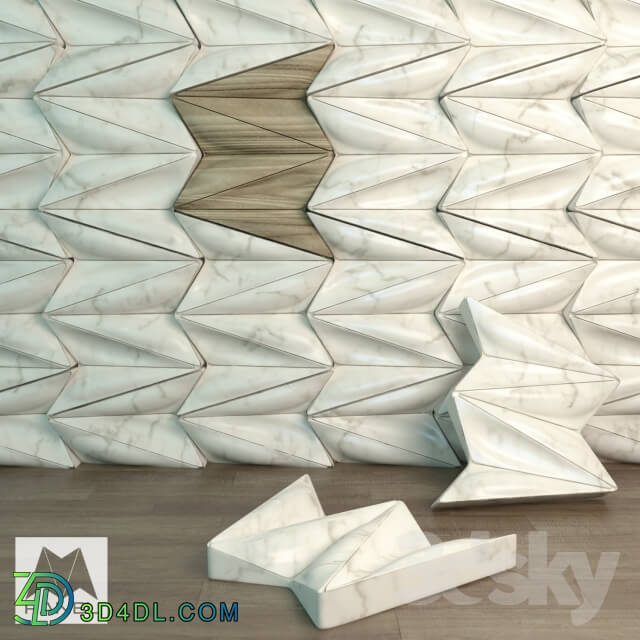 Decorative plaster - M-panel