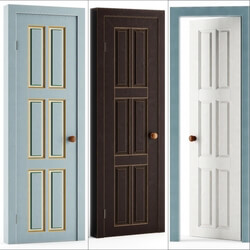 Doors - Restaurant Chocolate Door Set _ Set doors Chocolate 