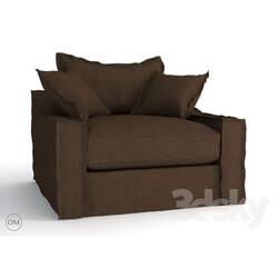 Arm chair - Leuven armchair 7842-1101 Brown 