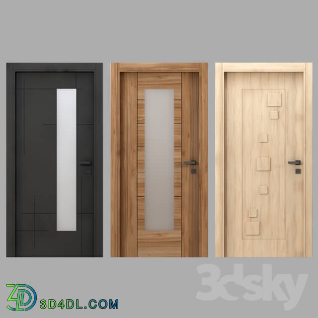 Doors - Modern Doors Model 01