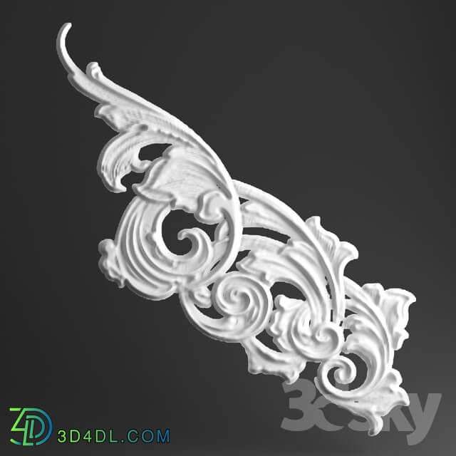 Decorative plaster - ornament 8