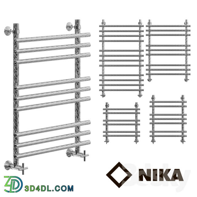 Towel rail - Heated towel rail of Nick LB1_Ajur