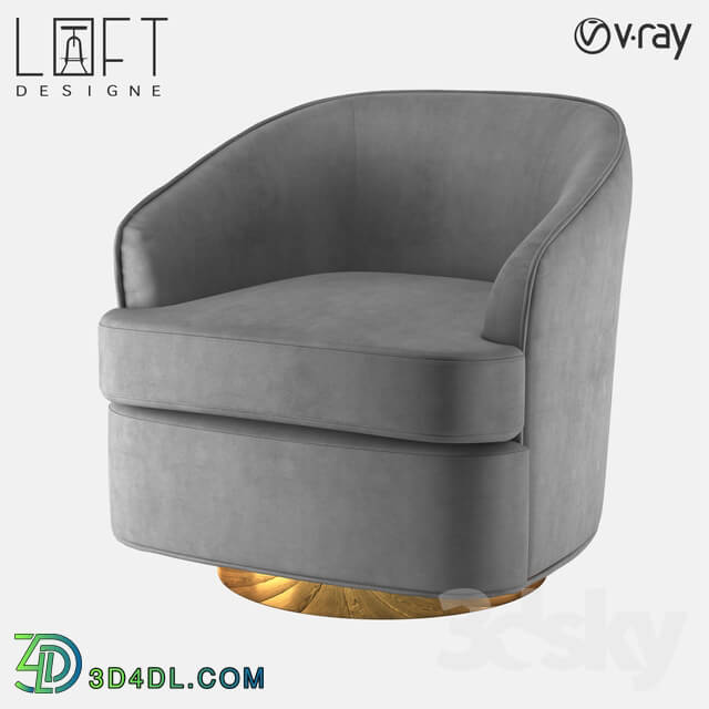 Arm chair - Chair LoftDesigne 2870 model
