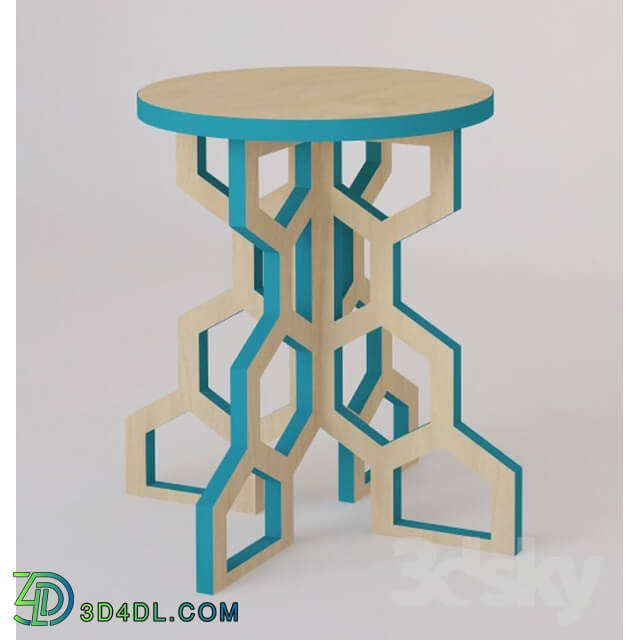 Chair - Stool _quot_Honeycomb_quot_