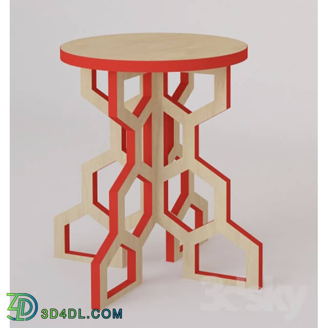 Chair - Stool _quot_Honeycomb_quot_