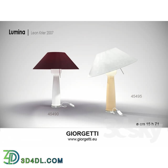 Table lamp - GIORGETTI LUMINA 45490-95