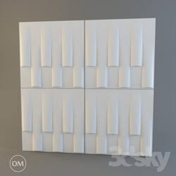 3D panel - _OM_ 3d wall panel _Artpole__ Dependence 