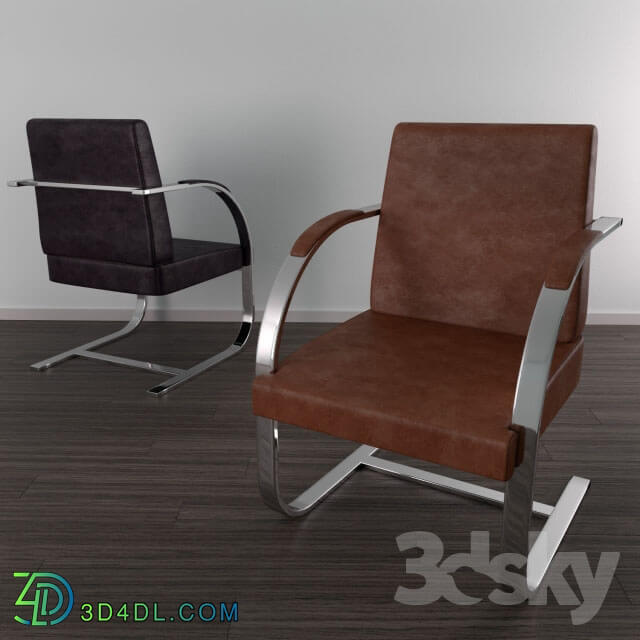 Chair - Lather armchair