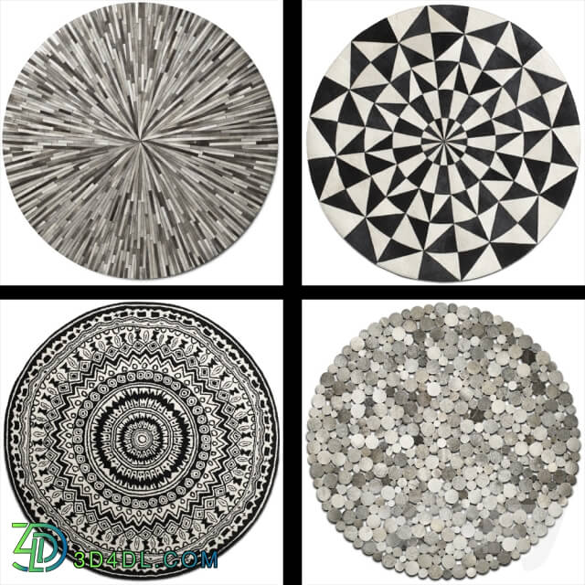 Rug - Collection of round rugs BoConcept
