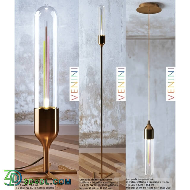 Ceiling light - Table lamp_ floor lamp_ chandelier EDI MODEL 1