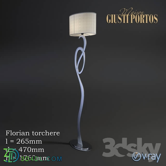 Floor lamp - Giusti_portos_Florian_torsher