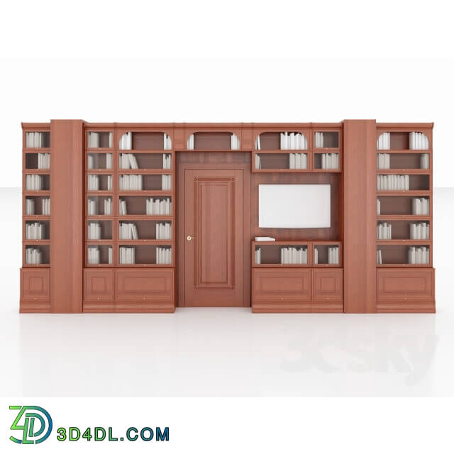 Wardrobe _ Display cabinets - Library