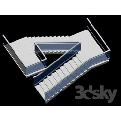 Staircase - The ladder of model elements. transfarmiruets_ Easily. 