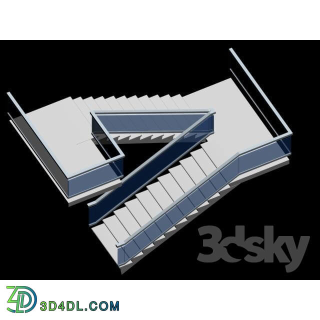 Staircase - The ladder of model elements. transfarmiruets_ Easily.