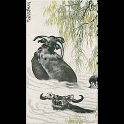 Miscellaneous - reproduction of Chinese painting 