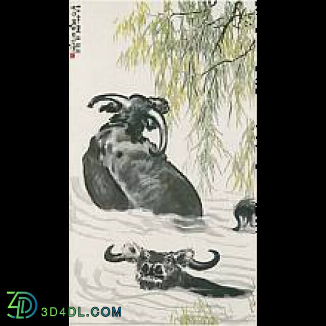Miscellaneous - reproduction of Chinese painting