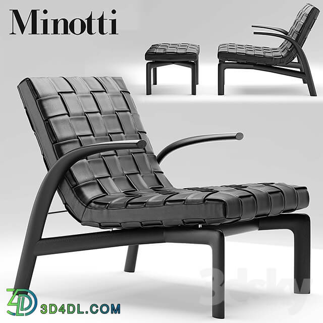 Arm chair - Armchair Minotti Pasmore