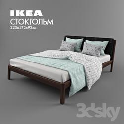 Bed - Bed IKEA Stockholm 