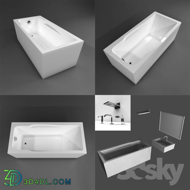 Bathtub - Bath _ washbasin