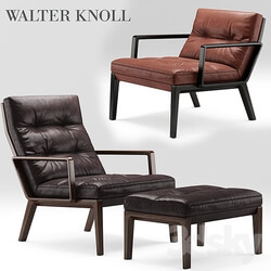 Arm chair - Armchair Andoo Lounge Walter Knoll 