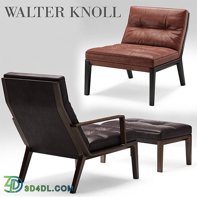 Arm chair - Armchair Andoo Lounge Walter Knoll