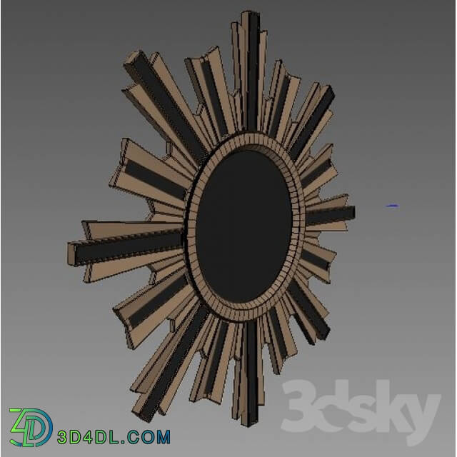 Mirror - Bridgnorth Sunburst Wall Mirror by House of Hampton