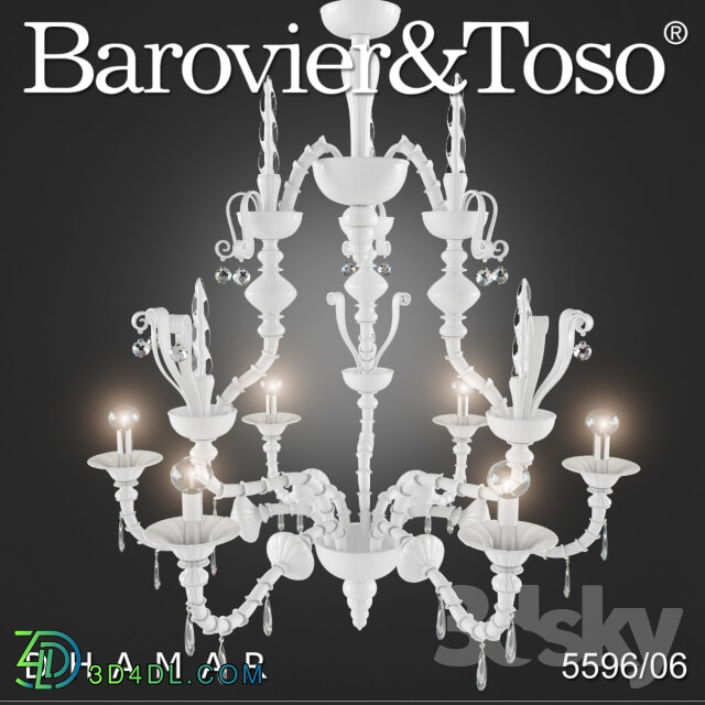 Ceiling light - Barovier_Toso - Dhamar 5596_06