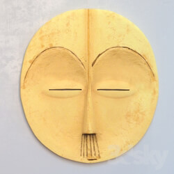 Other decorative objects - Kwele mask 