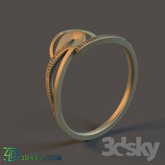 Other decorative objects - Ring with diamonds