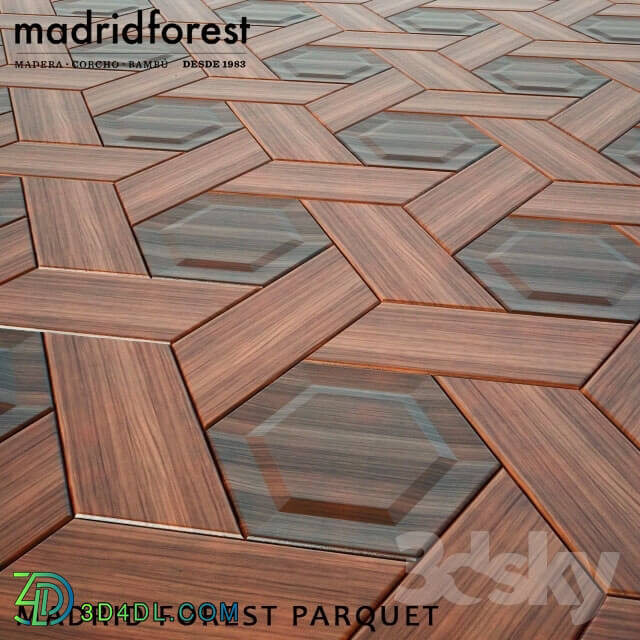 Floor coverings - MADRID FOREST PARQUET TILES