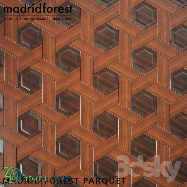 Floor coverings - MADRID FOREST PARQUET TILES