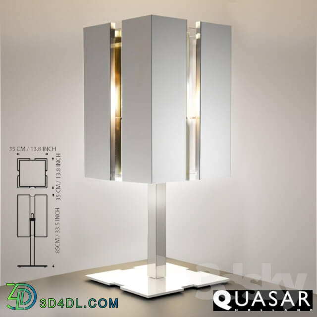 Table lamp - Quasar Quartet table lamp