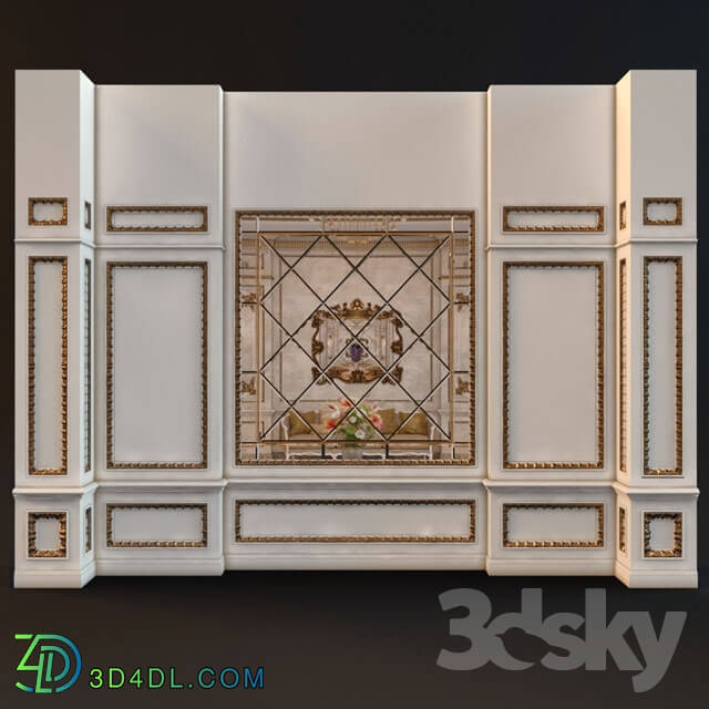 Decorative plaster - Classic wall molds 1