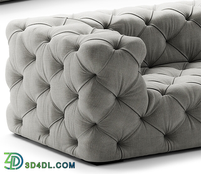 Sofa - Sofa rh soho tufted