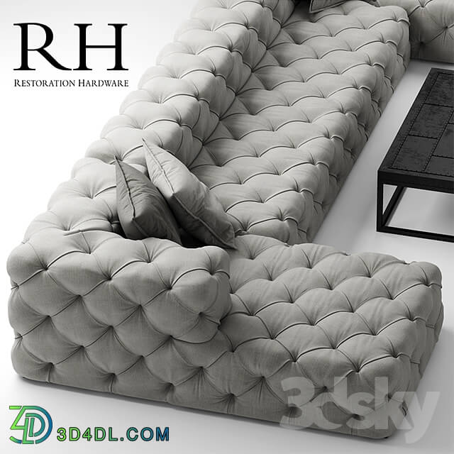 Sofa - Sofa rh soho tufted