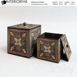 Other decorative objects - Boxes Collection Ethno Erato from IFAB 