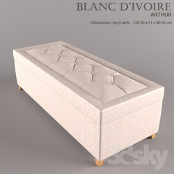 Other soft seating - couch Arthur_ Blanc D__39_ivoire 
