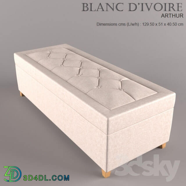 Other soft seating - couch Arthur_ Blanc D__39_ivoire