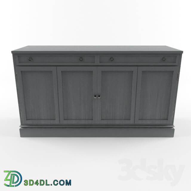 Sideboard _ Chest of drawer - Cameo_Grey_Modular_Media_Console