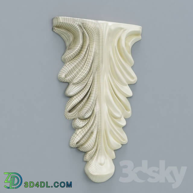 Decorative plaster - Socket