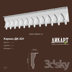 Decorative plaster - DK-231_212Hx96mm 