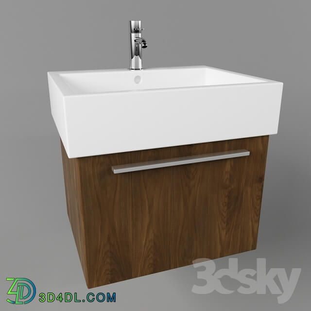 Wash basin - DUMMETTE SUSPENSION DURAVIT XL6044