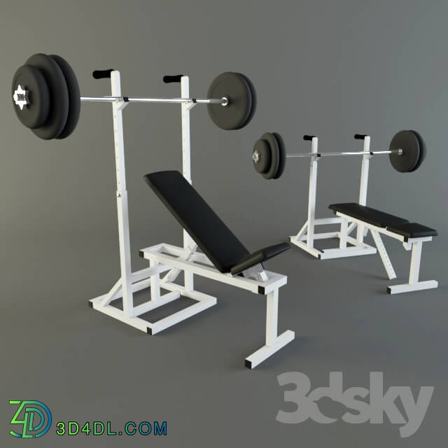 Sports - Home made trainer - Bench press
