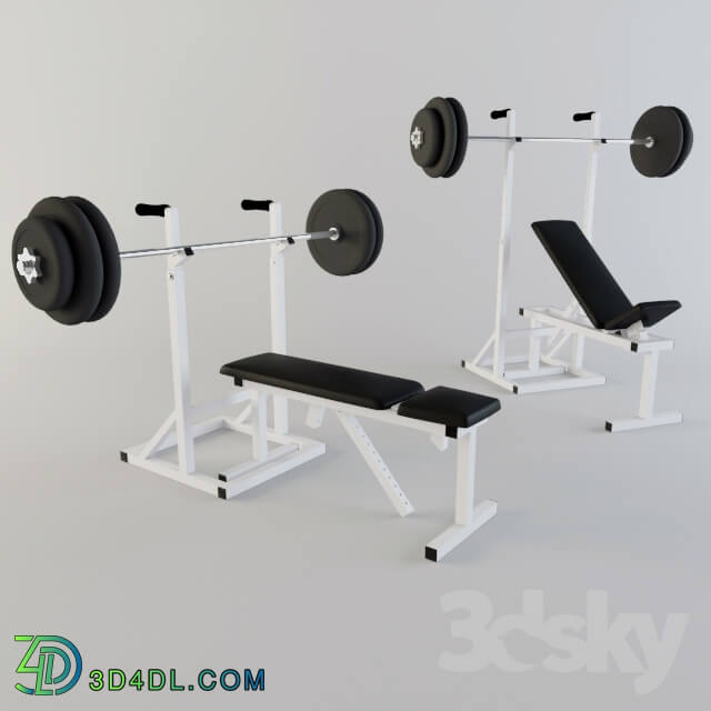 Sports - Home made trainer - Bench press