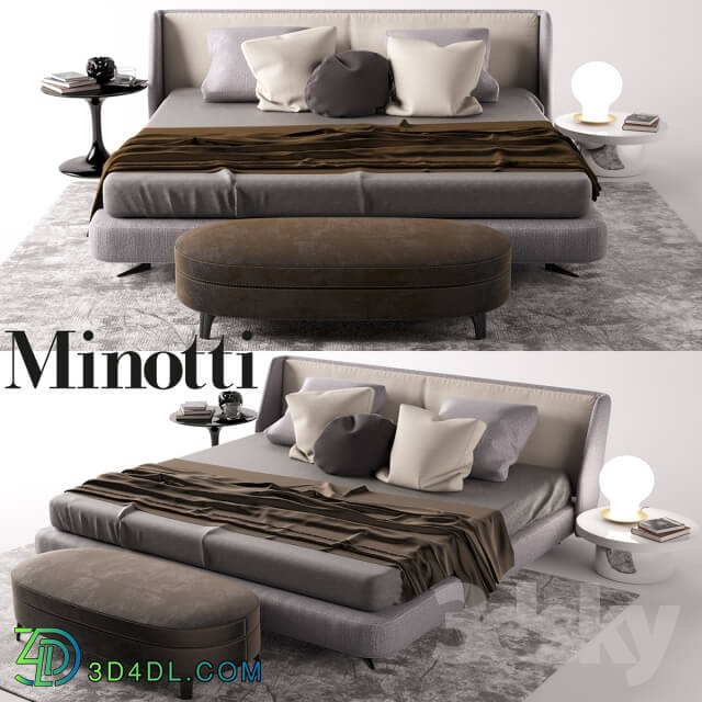 Bed - Minotti bed