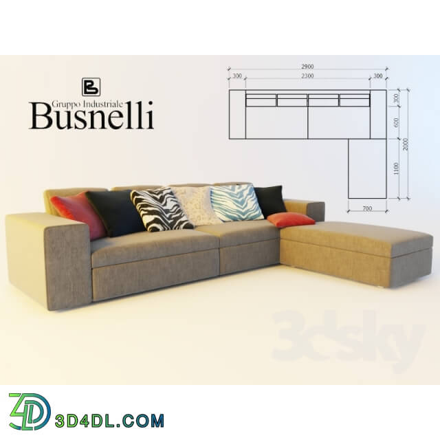 Sofa - Sofa Busnelli