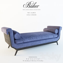 Other soft seating - Baker_No. 6148CS_Lola Chaise 