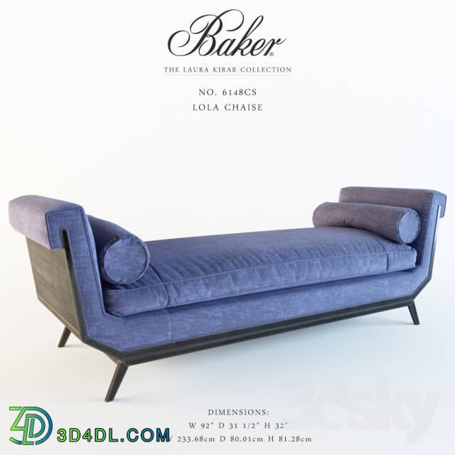 Other soft seating - Baker_No. 6148CS_Lola Chaise